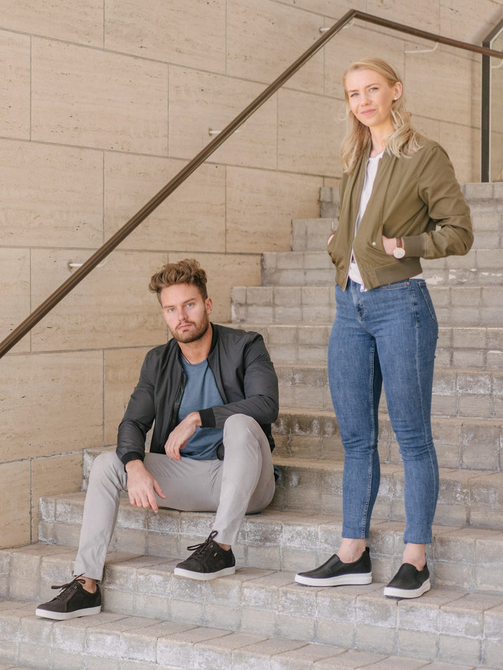 AHO Miesten GORE-TEX® mokkanahka tennarit