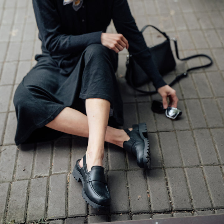 TATAR slingback-loaferit