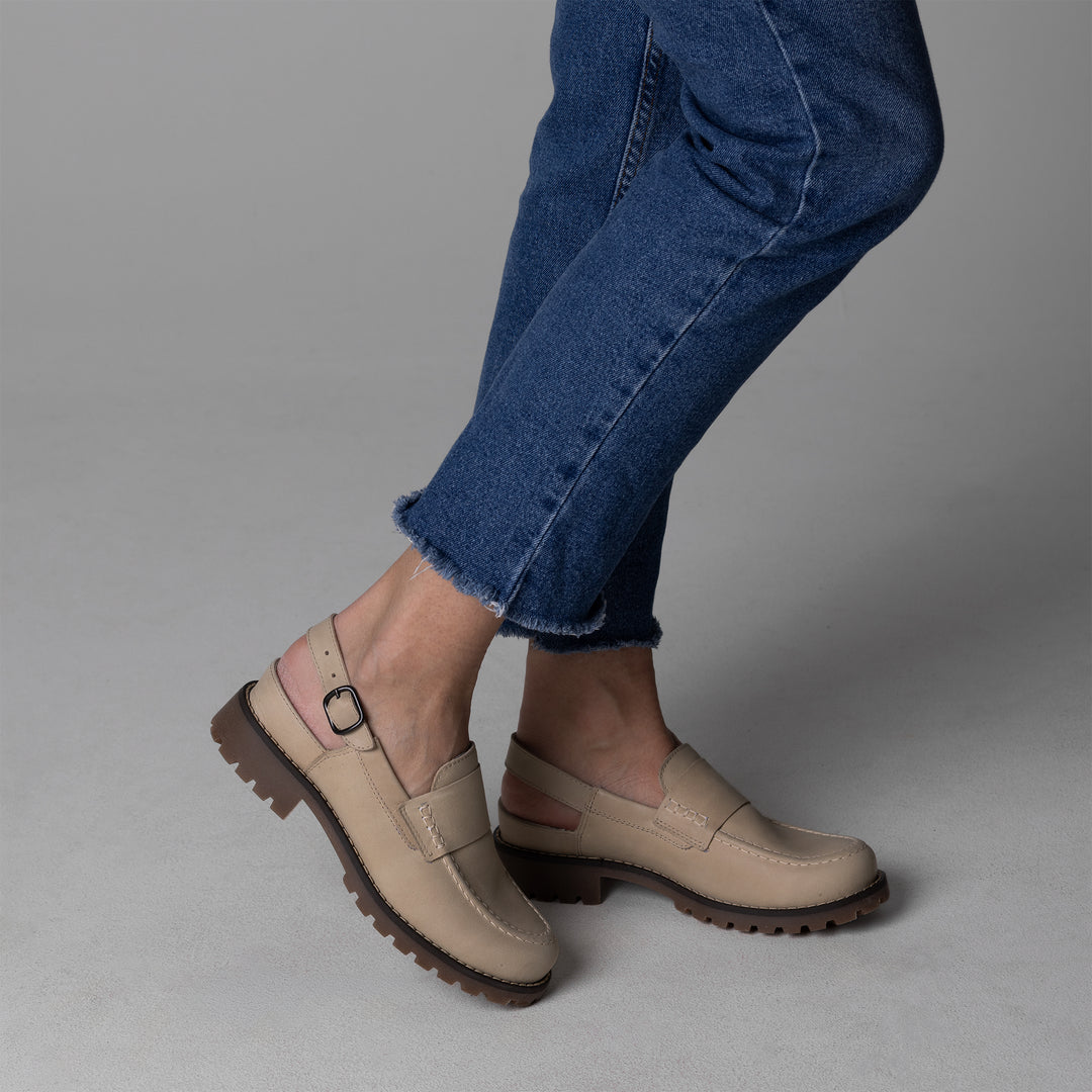 TATAR slingback-loaferit