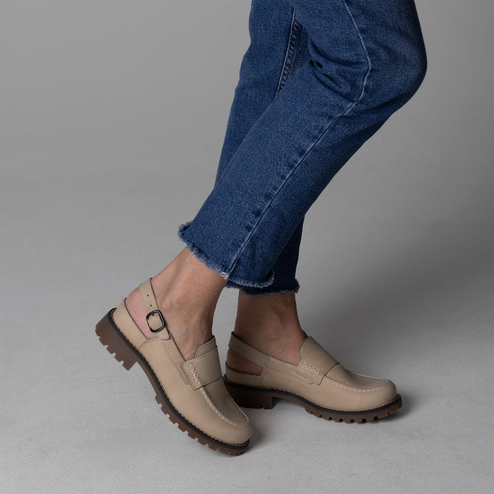 TATAR slingback-loaferit