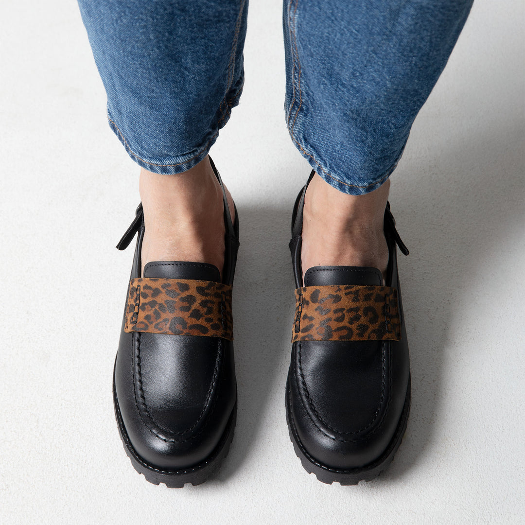TATAR slingback-loaferit