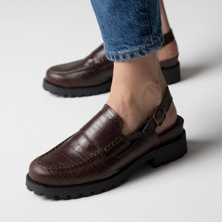 TATAR Zero Waste slingback-loaferit