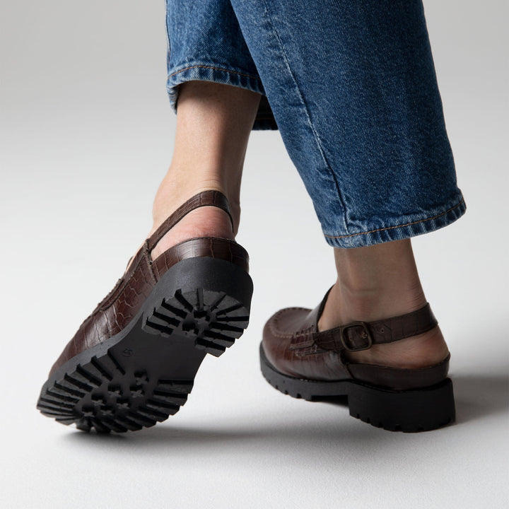 TATAR Zero Waste slingback-loaferit