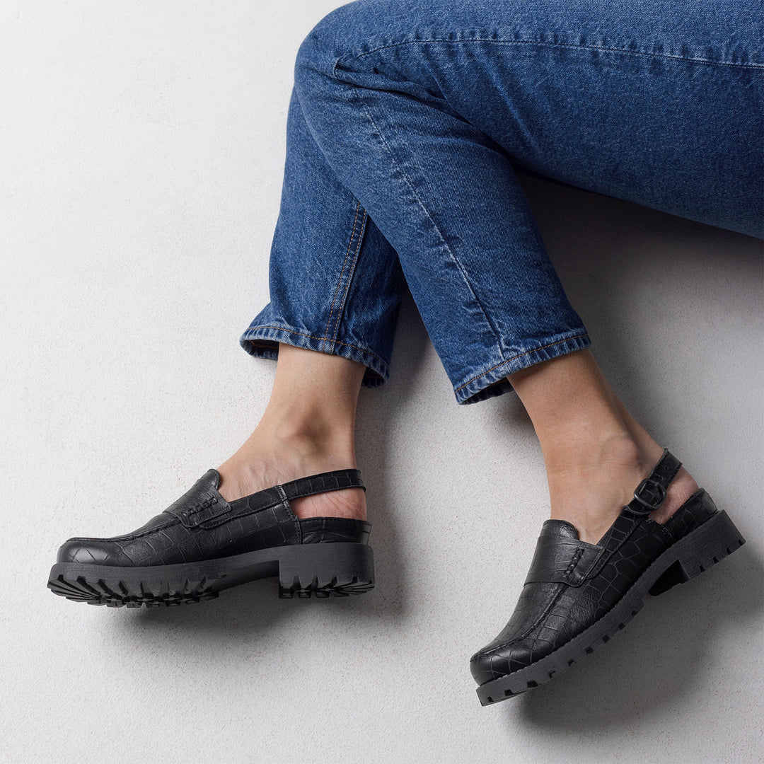 TATAR Zero Waste slingback-loaferit
