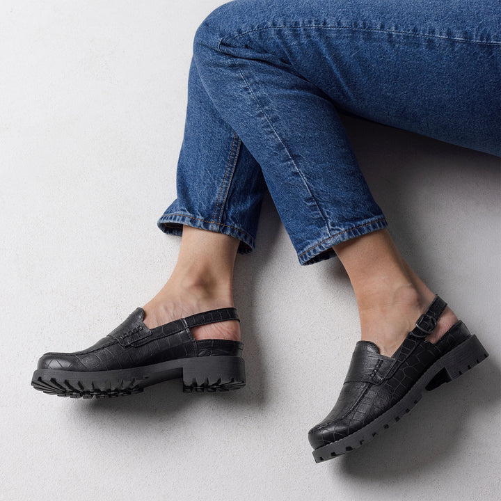 TATAR Zero Waste slingback-loaferit