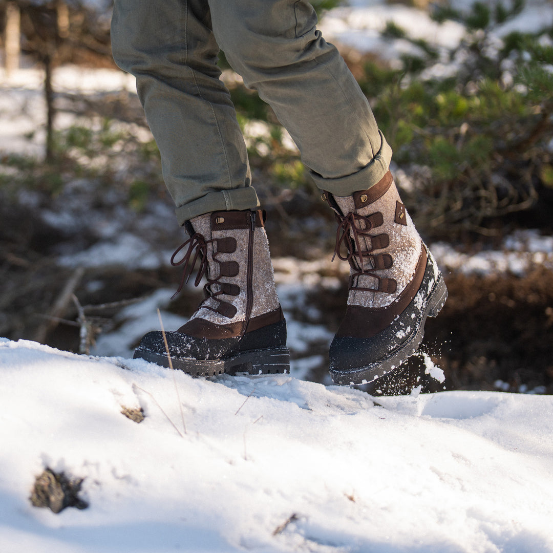 KIIRUNA Miesten GORE-TEX® huopasaappaat